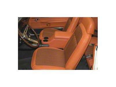 Camaro Floor Console, Vinyl Covered, Saddle, For Cars With Factory Console, 1967-1969