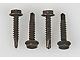 Flr Shifter Assembly Mount Screw Set,A/T,Pwrgl Or TH400,1967