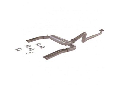 Camaro Flowmaster American Thunder Dual Exhaust, Cat Back System, Aluminized Steel 1986-1991