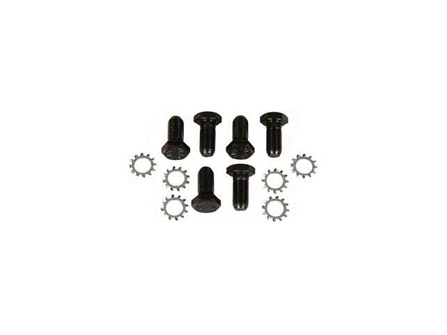 Camaro Flywheel Crankshaft Mounting Bolt & Washer Set, Manual Transmission, 1967-1981