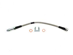 Camaro Front Brake Hose, With Drum Brakes, Braided Stainless Steel, 1967