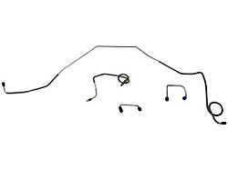Front Brake Line Set; OE Steel (1969 Camaro w/ Power Drum Brakes & JL8 Brake Package)
