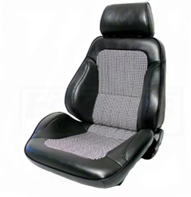 Ecklers Camaro Front Bucket Seat Assembly Rally Houndstooth Right 1967 2002
