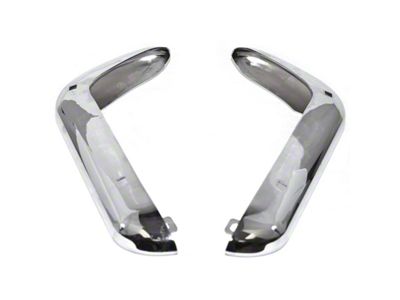 Front Bumper; Chrome (70-73 Camaro RS)