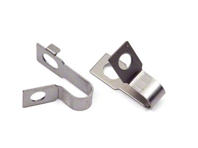 Camaro Front Disc Brake Hose Center Retaining Clamps, 1969