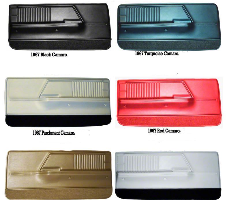 1967 camaro door panels hotsell