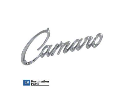 Camaro Front Fender Emblem, 1968-1969
