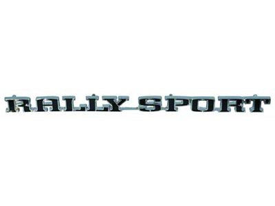 Camaro Front Fender Emblem, Rally Sport, Show Correct, 1970-1973 (Rally Sport RS Coupe)