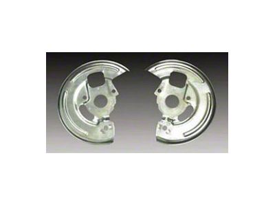 OPR Camaro Front Four- Piston Disc Brake Backing Plate, 1967-1968
