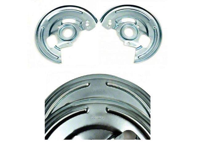 Camaro Front Four- Piston Disc Brake Backing Plate, Show Correct, 1967-68