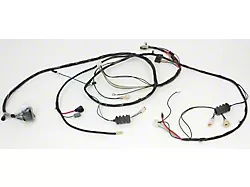 Camaro Front Lighting Wiring Harness, V8, For Cars With Warning Lights, 1968