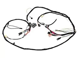 Camaro Front Lighting Wiring Harness, V8, Rally Sport RS ,For Cars With Warning Lights, 1968