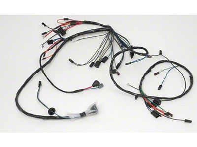 Front Light Wiring Harness,V8,Rally Sport RS ,w/Gauges,1967