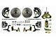 Camaro Front Power Disc Brake Conversion Kit With 11 Factory Syle Booster, 1967-1969