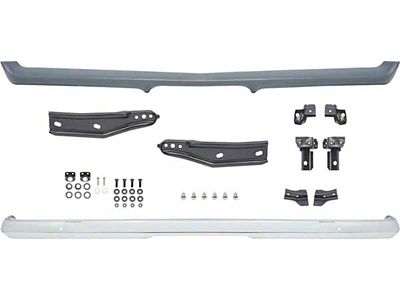 Front and Rear Bumper and Bracket Kit (1969 Camaro w/ Endura Front Bumper)