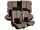 Camaro Front & Rear Seat Cover Set, Velour, For Cars With Deluxe Interior & Rear Split Seat, 1988-1992