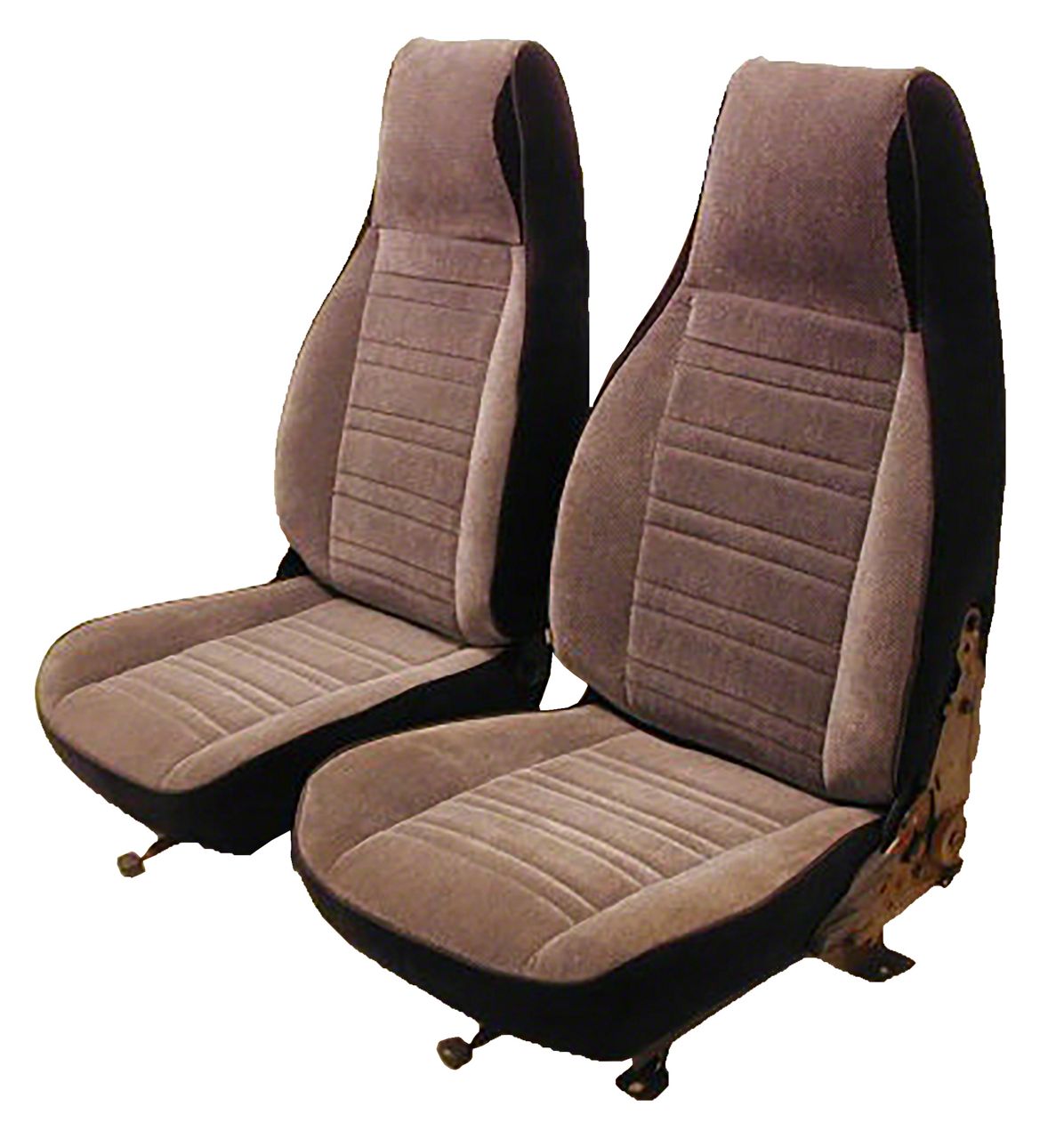 Ecklers Front and Split Rear Seat Upholstery Kit; Sandstone