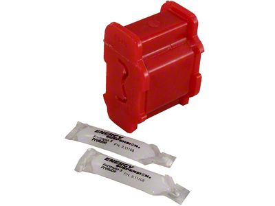 Front Torque Arm Mount Bushing; Red (84-92 Camaro)