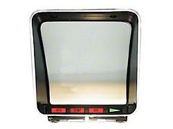 Fuel Gauge & Tachometer Lens Assembly, Instrument Carrier (1969 Camaro)