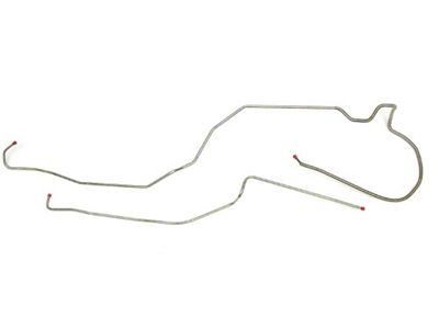 Camaro Fuel Line, 3/8, Stainless Steel, 1980-1981