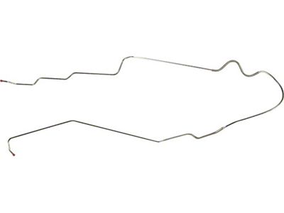 Camaro Fuel Line, Fuel Pump To Gas Tank, Stainless Steel, 3/8, 1982-1983