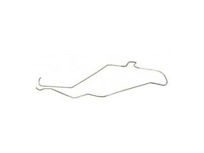 Camaro Fuel Line, Gas Tank To Fuel Pump, Stainless Steel, 3/8, Small Block, 1967-1968