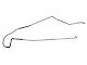 Camaro Fuel Line, Gas Tank To Fuel Pump, Stainless Steel, 5/16, 1967-1968