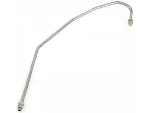 Camaro Fuel Line, Main, Tank To Filter, 3/8, Stainless Steel, 1985-1992