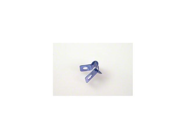 3/8-Inch Brake Line R-Clip; Blue (Universal; Some Adaptation May Be Required)