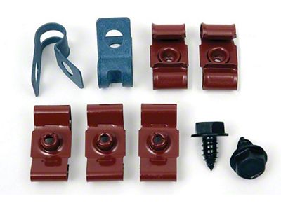 67-8 Correct Fuel Line Clip Set 7pc