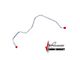 Camaro Fuel Line Return, Fuel Injected, 5/16 Inch, Stainless Steel 1985-1987