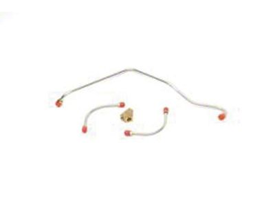 Camaro Fuel Line, Z-28 Correct 3pc., OE, 1967-1968 (Z/28 Coupe)