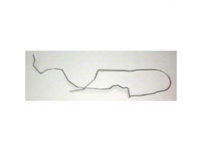 Camaro Fuel Return Line, 1/4, Stainless Steel, 1970-1974