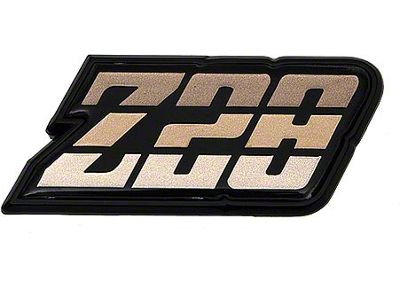 Gas Door Emblem,Z28,Gold,80-81 (Z28 Coupe)