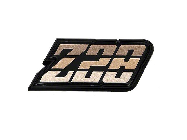 Gas Door Emblem,Z28,Gold,80-81 (Z28 Coupe)