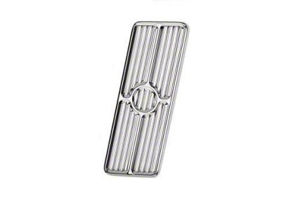 Camaro Gas Pedal Pad, Polished Aluminum, Billet Specialties, 1967-1969