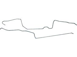 Gas Tank To Fuel Pump Long Line Set, 3/8, OE Steel (70-74 Camaro)