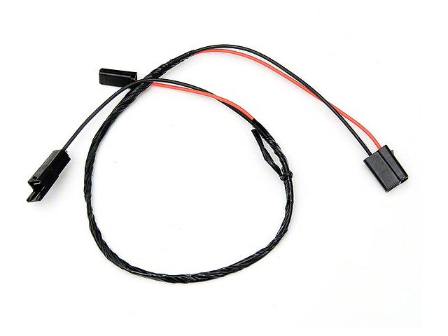 Camaro Glove Box Light Extension Wiring Harness, For Cars With Air Conditioning, 1970-1979