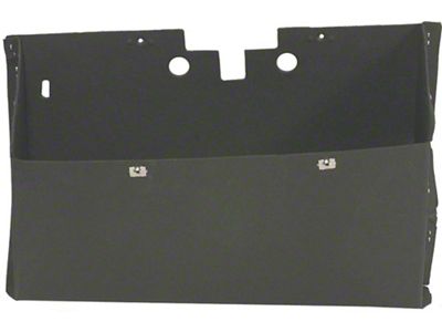 Camaro Glove Box Liner, For Cars Without Air Conditioning, 1969