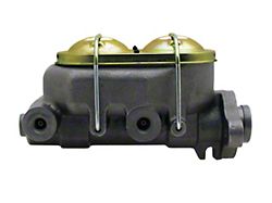 GM Corvette Style Master Cylinder with 1-Inch Bore and 3/8-Inch Ports; Cast Iron (67-69 Camaro)