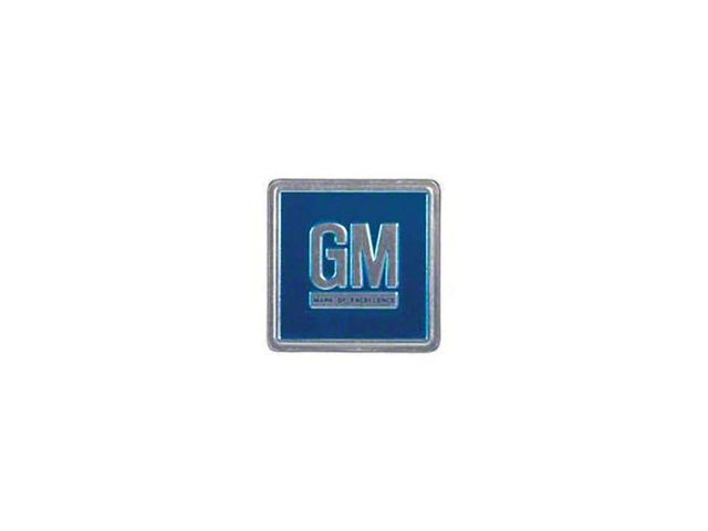 1968-69 GM Mark Of Excellence Door Plate