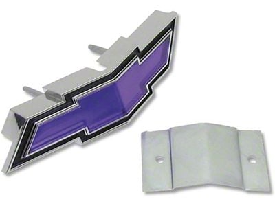 Camaro Grille Emblem, Bowtie, For Cars With Standard Non-Rally Sport Grille, Show Correct, 1969