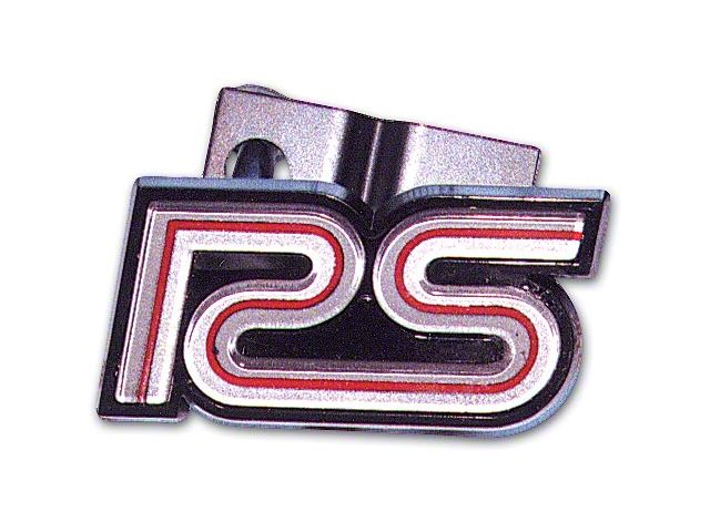 Camaro Grille Emblem, RS, Silver, 1980-1981 (Rally Sport RS Coupe)