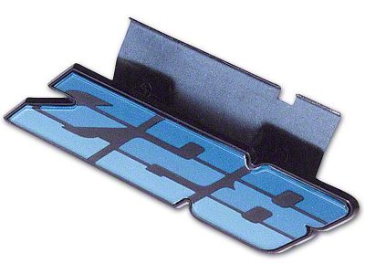 Camaro Grille Emblem, Z28, Blue, 1980-1981 (Z28 Coupe)