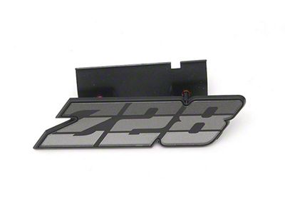 Camaro Grille Emblem, Z28, Charcoal, 1980-1981 (Z/28 Coupe)