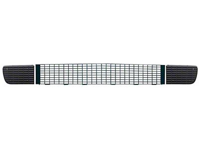 Grille Kit; Black with Black Trim (67-68 Camaro RS)