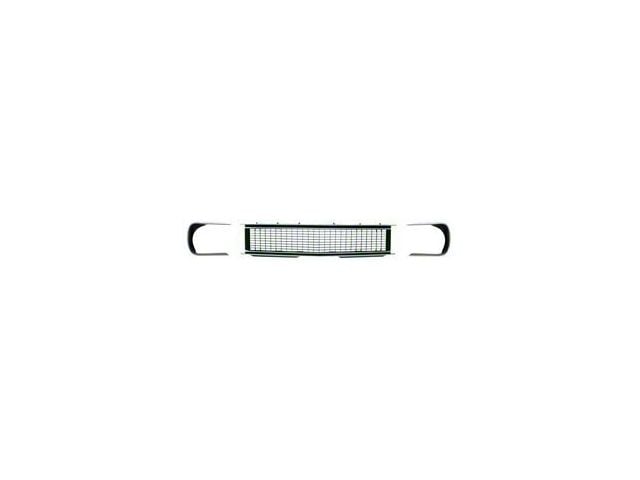 Camaro Grille Kit, Black, Rally Sport RS , 1967-1968