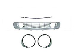 Grille Kit, Std Trim, NonRS, 1969 (1969 Camaro)