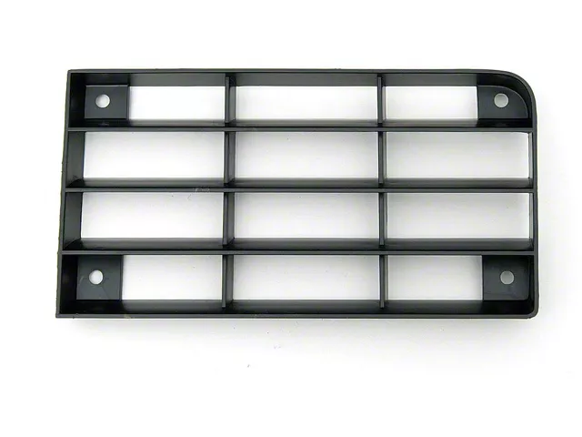 Camaro Grille, Z28, Upper, Black, Left, 1982-1984