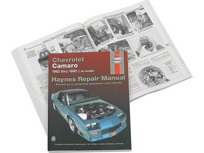 Camaro Haynes Repair Manual, 1982-1992